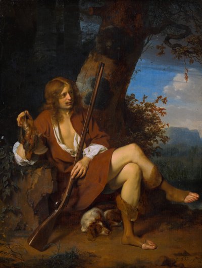 Self-portrait as Hunter by Ary de Vois